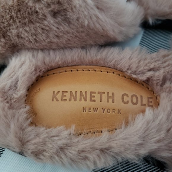 Kenneth Cole Women's Peggy Fuzzy Slippers - Picture 7 of 10